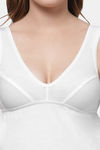 Floret Cotton Camisole (Pack of 2) - White Skin — thumbnail 5